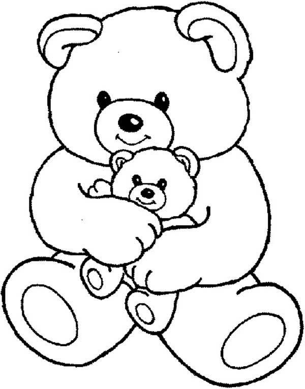 60 Coloring Page Of Teddy Bear 64