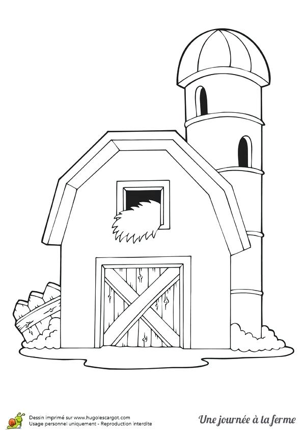 60 Farm House Coloring Pages 10