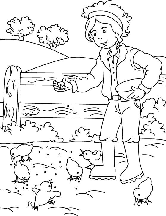 60 Farm House Coloring Pages 15