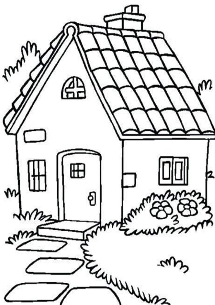 60 Farm House Coloring Pages 9