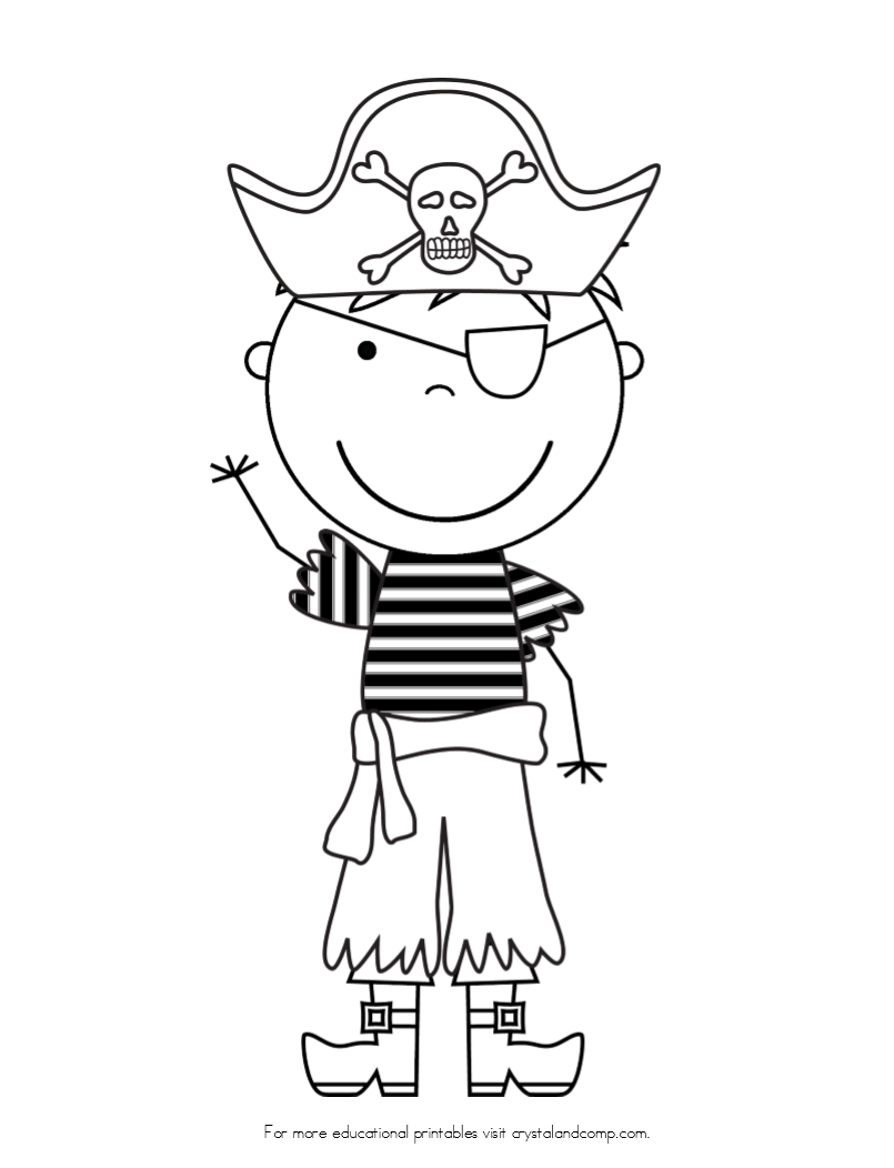 80 Printable Coloring Pages Pirate 41