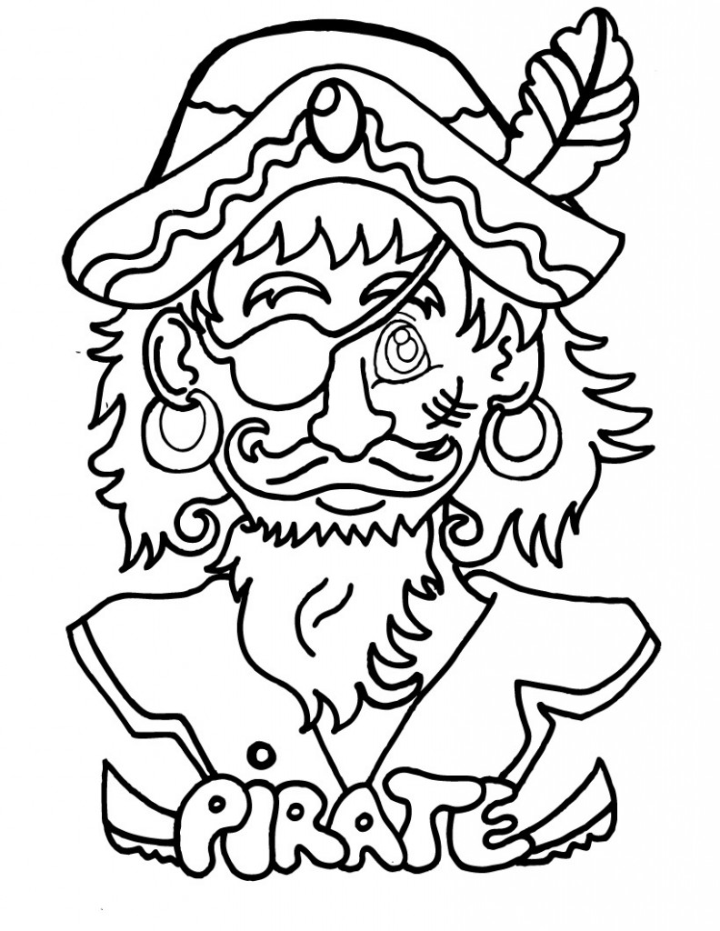 80 Printable Coloring Pages Pirate 50