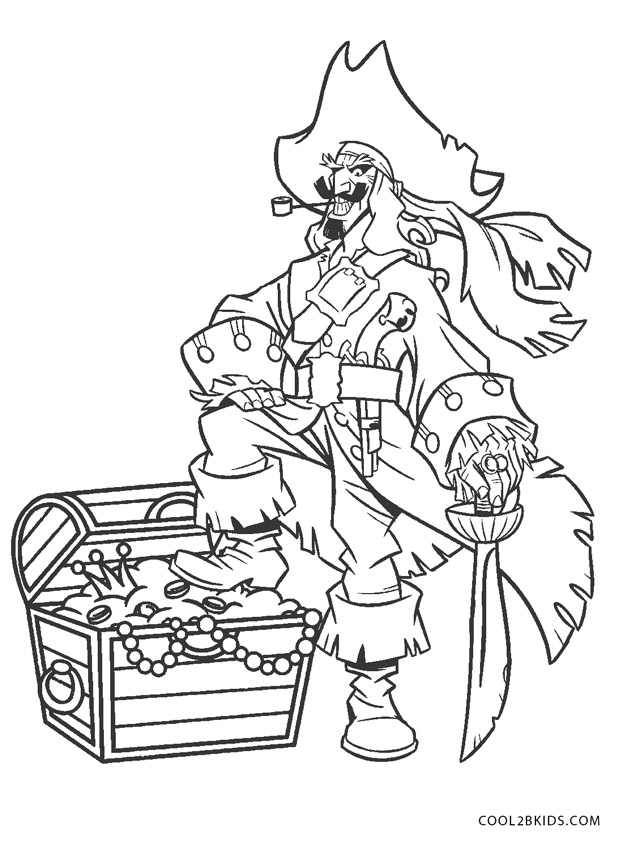 80 Printable Coloring Pages Pirate 51