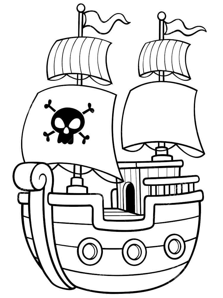 80 Printable Coloring Pages Pirate 65