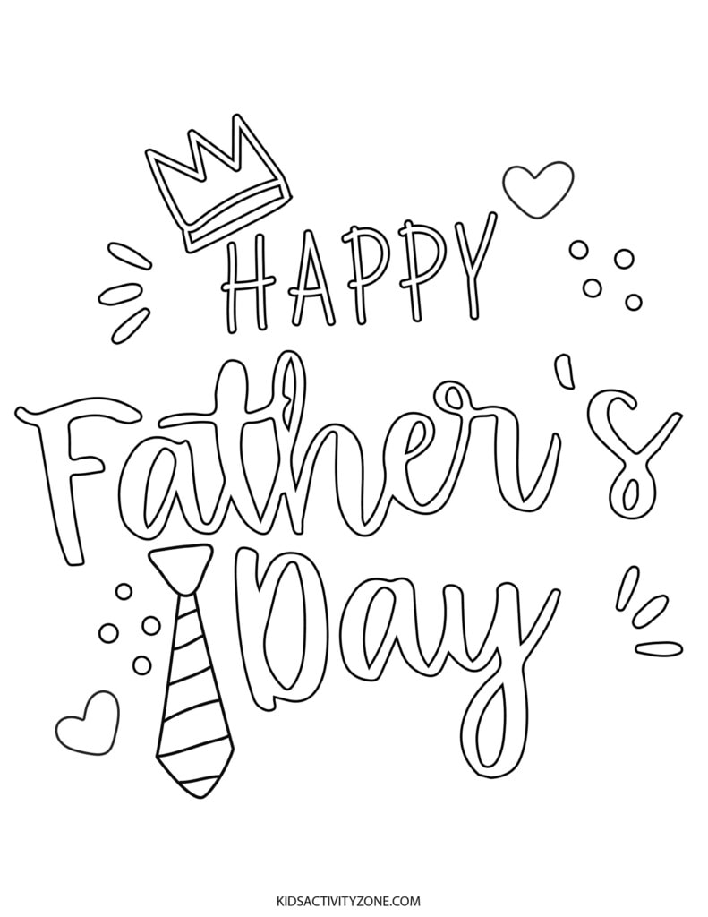 80 Printable Father’S Day Coloring Pages For Grandpa 30