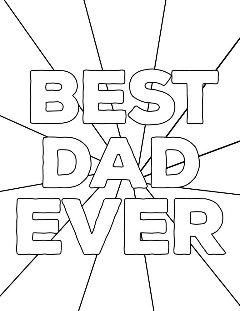 80 Printable Father’S Day Coloring Pages For Grandpa 74