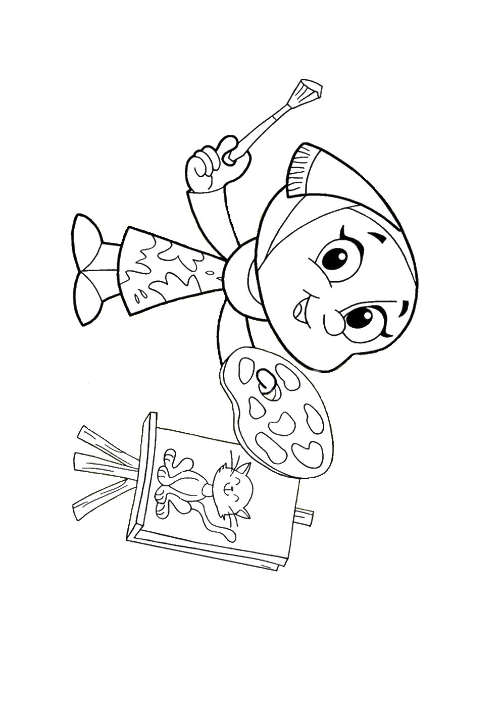 80 Printable Summer Arts And Crafts Coloring Pages 41