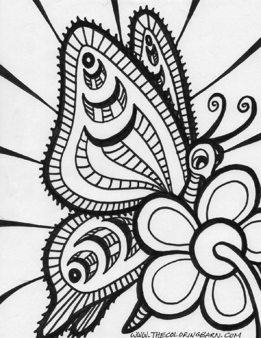 90 Human Coloring Pages For Adults 12