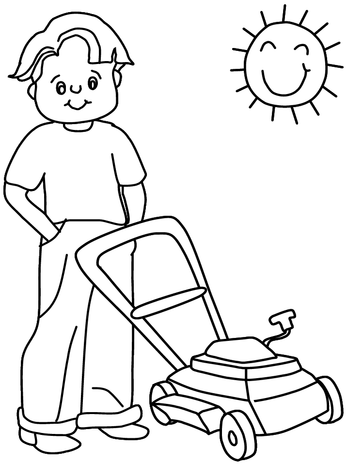 90 Printable Summer Vacation Coloring Pages 58