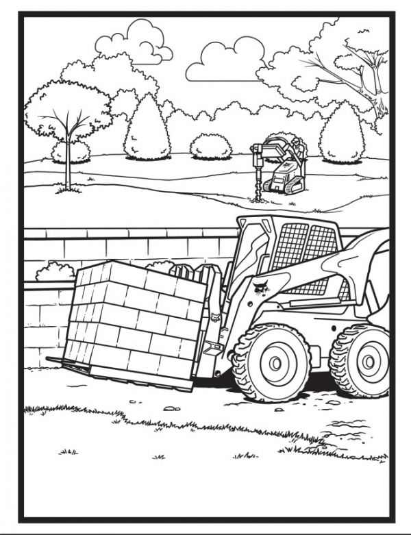 90 Tractor Trailer Coloring Page 42