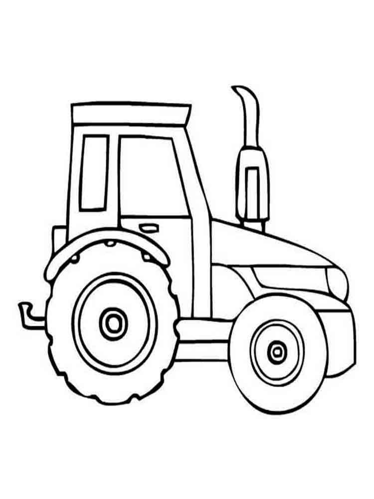 90 Tractor Trailer Coloring Page 7