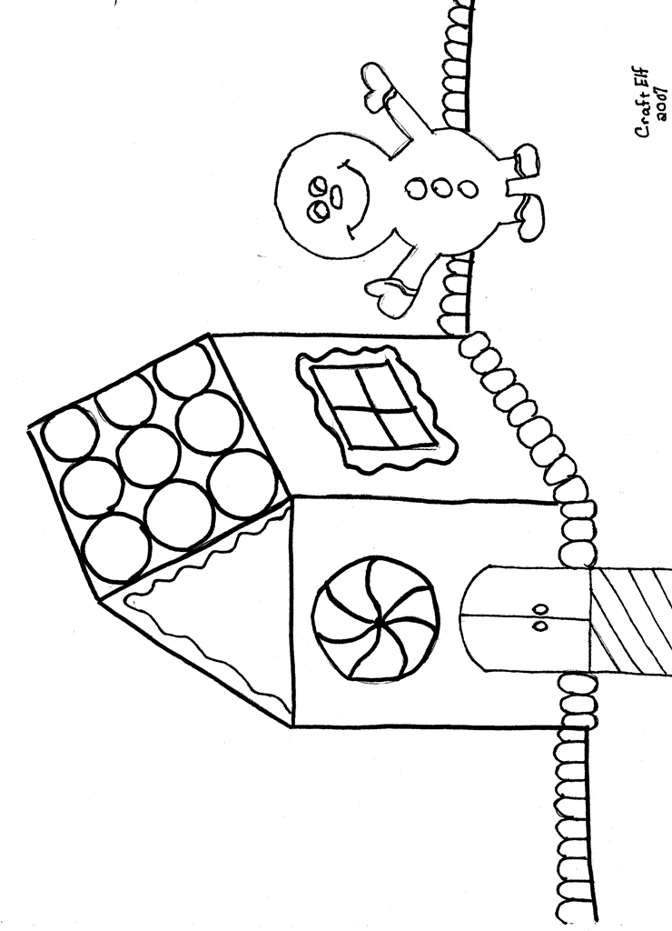 Get 85 Gingerbread House Coloring Page Printable Ideas 19