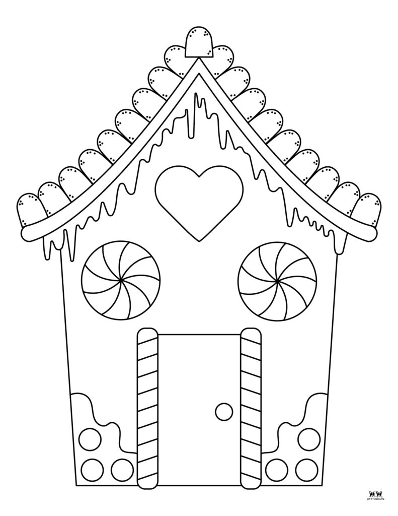 Get 85 Gingerbread House Coloring Page Printable Ideas 21