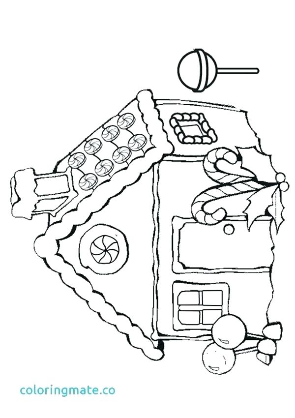 Get 85 Gingerbread House Coloring Page Printable Ideas 43