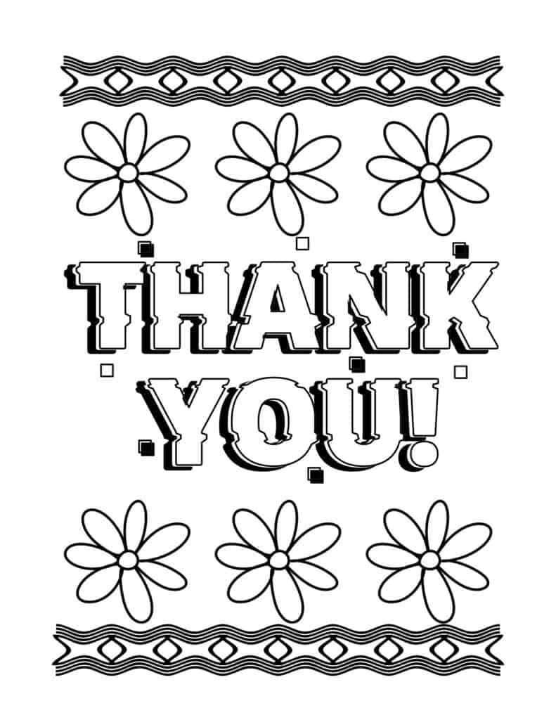 Get 85 Thank You Coloring Sheet Ideas 1