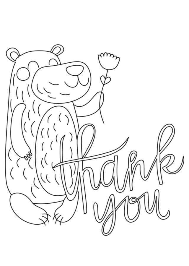 Get 85 Thank You Coloring Sheet Ideas 14