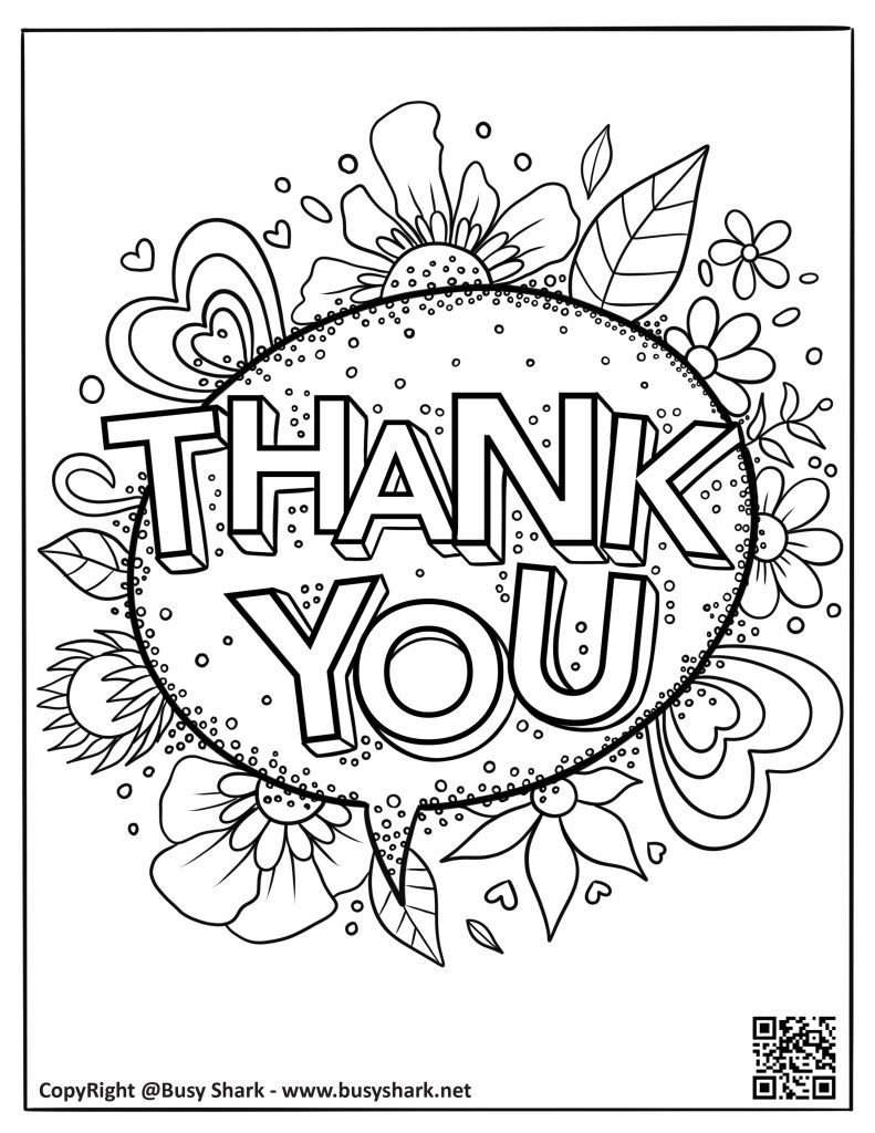 Get 85 Thank You Coloring Sheet Ideas 4