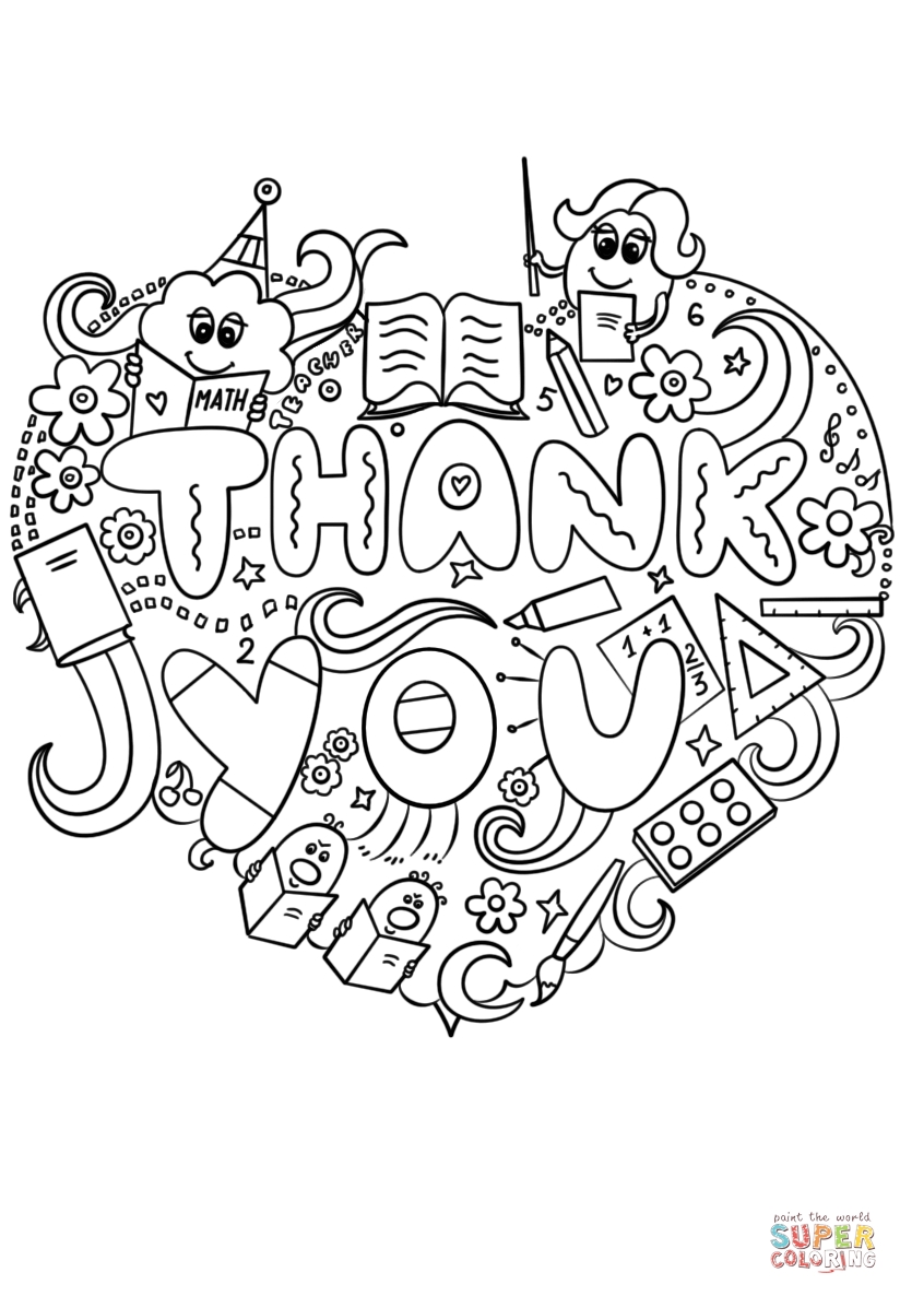 Get 85 Thank You Coloring Sheet Ideas 9