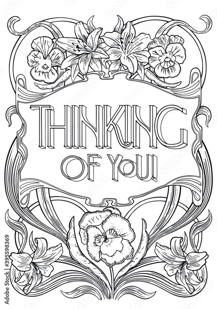 Get 85 Thinking Of You Coloring Pages Ideas 22