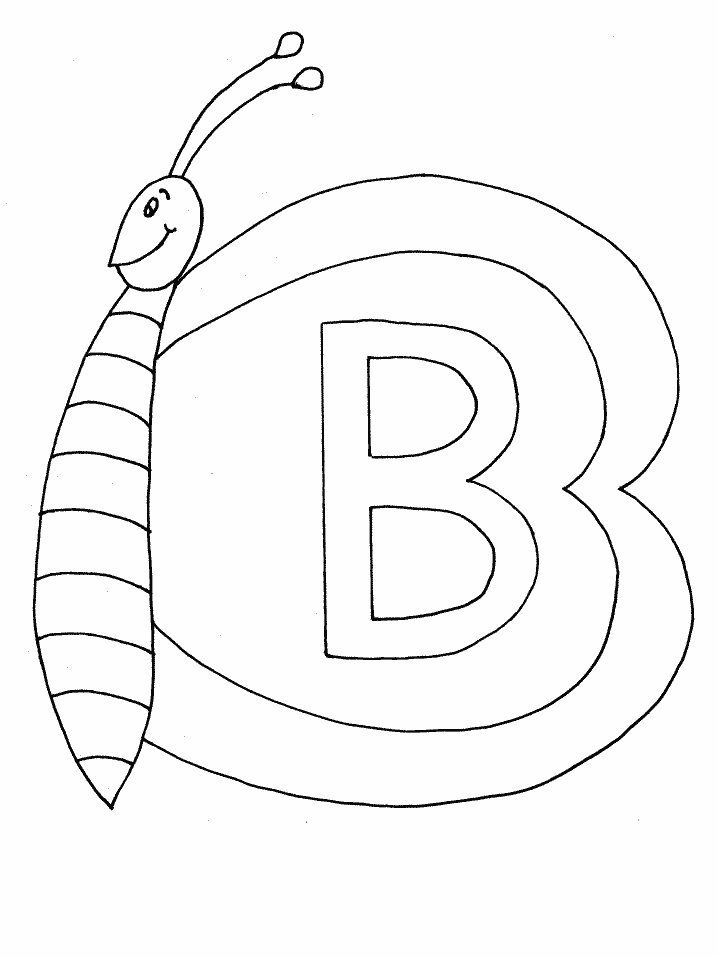 60 Alphabet Coloring Pages Free Printable 38