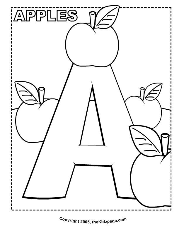 60 Alphabet Coloring Pages Free Printable 50