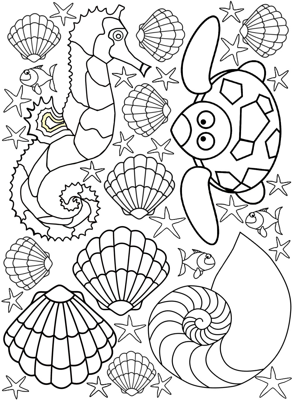 60 Free Coloring Pages For Kids Printables 44