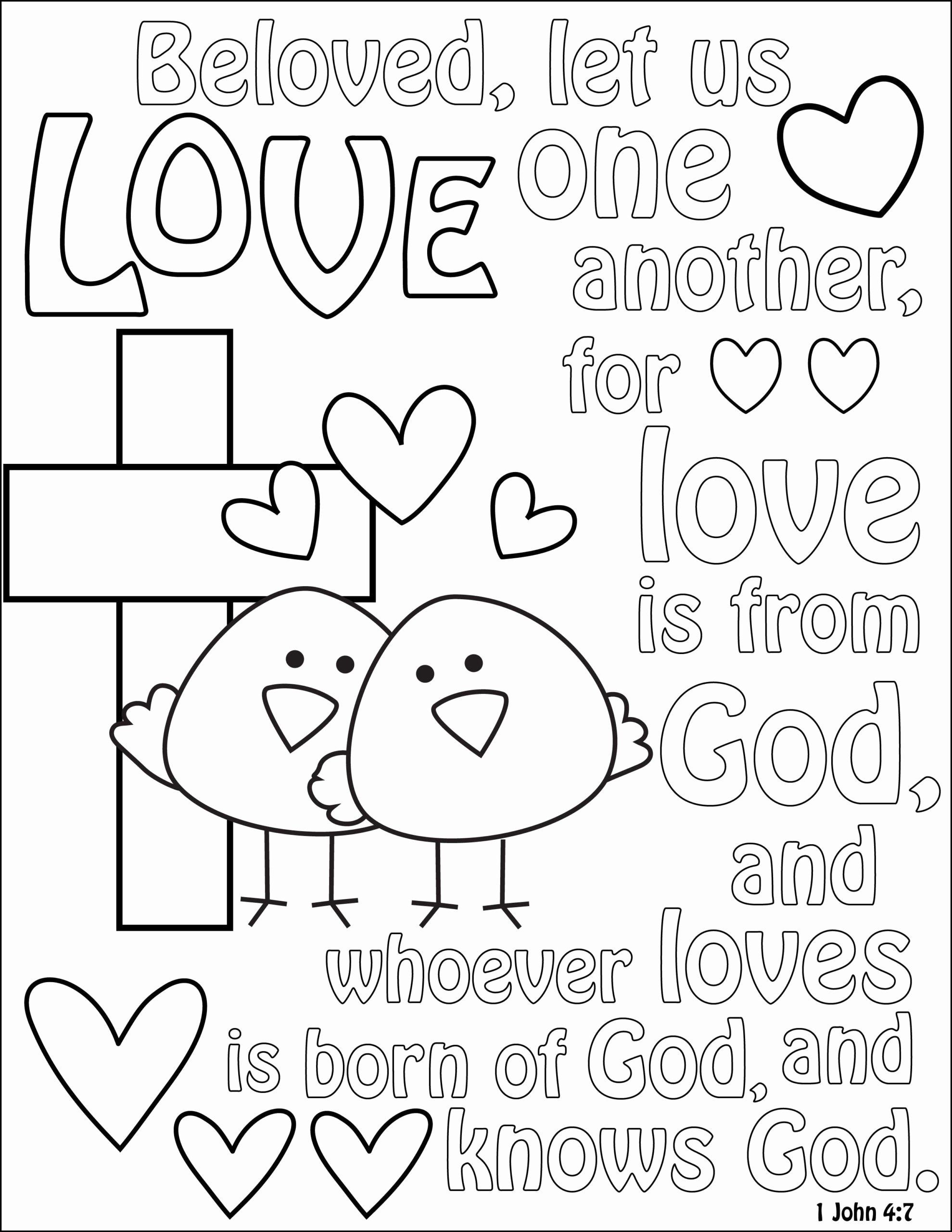 60 Printable John 3:16 Coloring Page 27