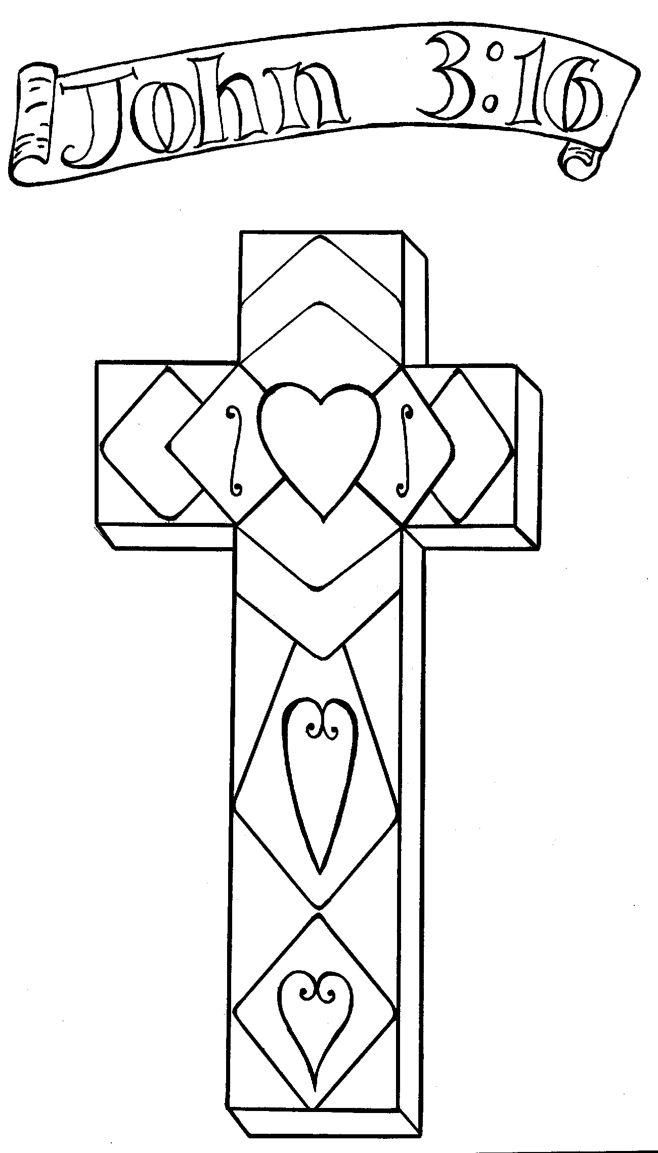 60 Printable John 3:16 Coloring Page 30