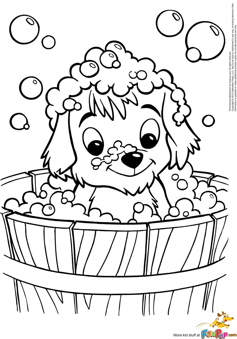 60 Printable Puppy Dog Coloring Sheets 16