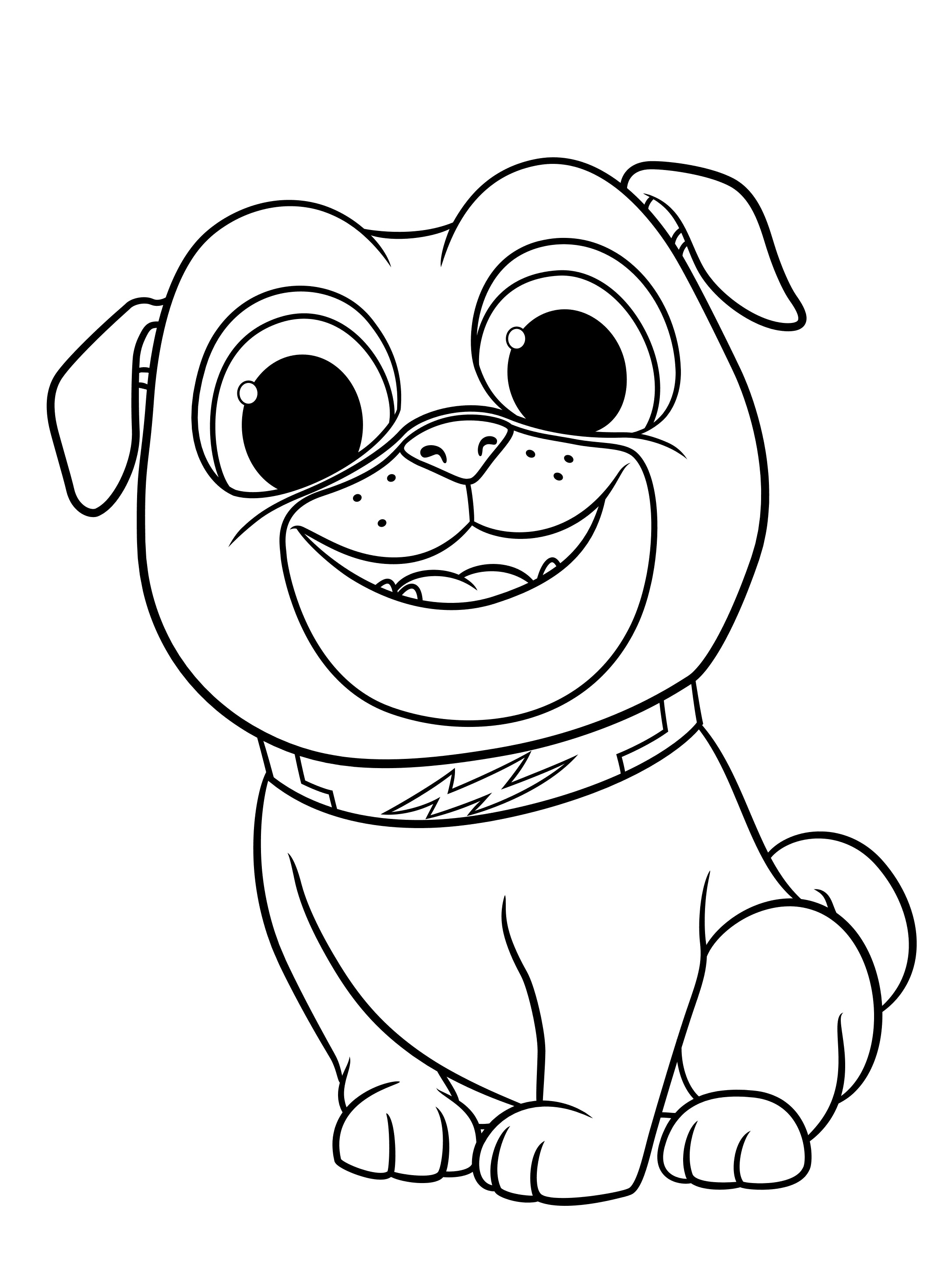 60 Printable Puppy Dog Coloring Sheets 20