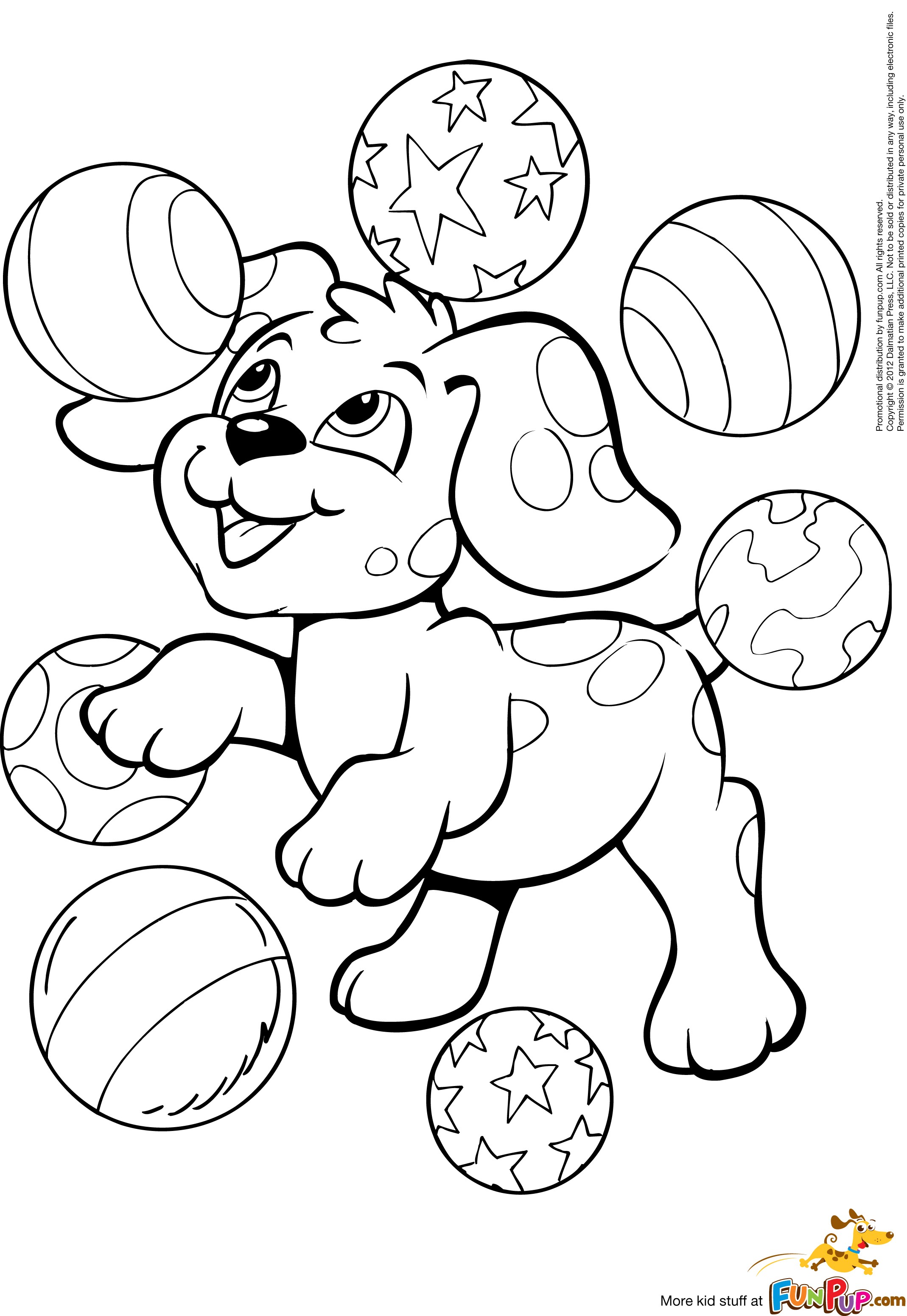 60 Printable Puppy Dog Coloring Sheets 24