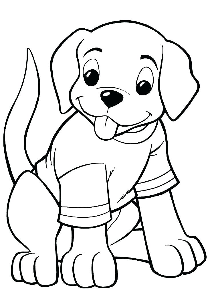 60 Printable Puppy Dog Coloring Sheets 29