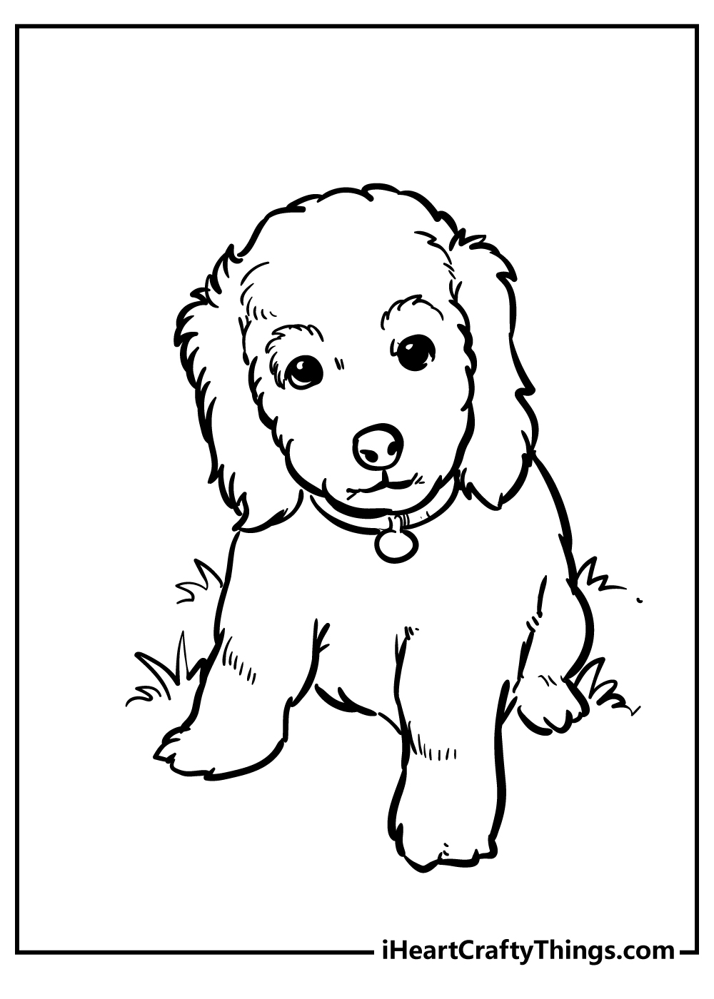 60 Printable Puppy Dog Coloring Sheets 31