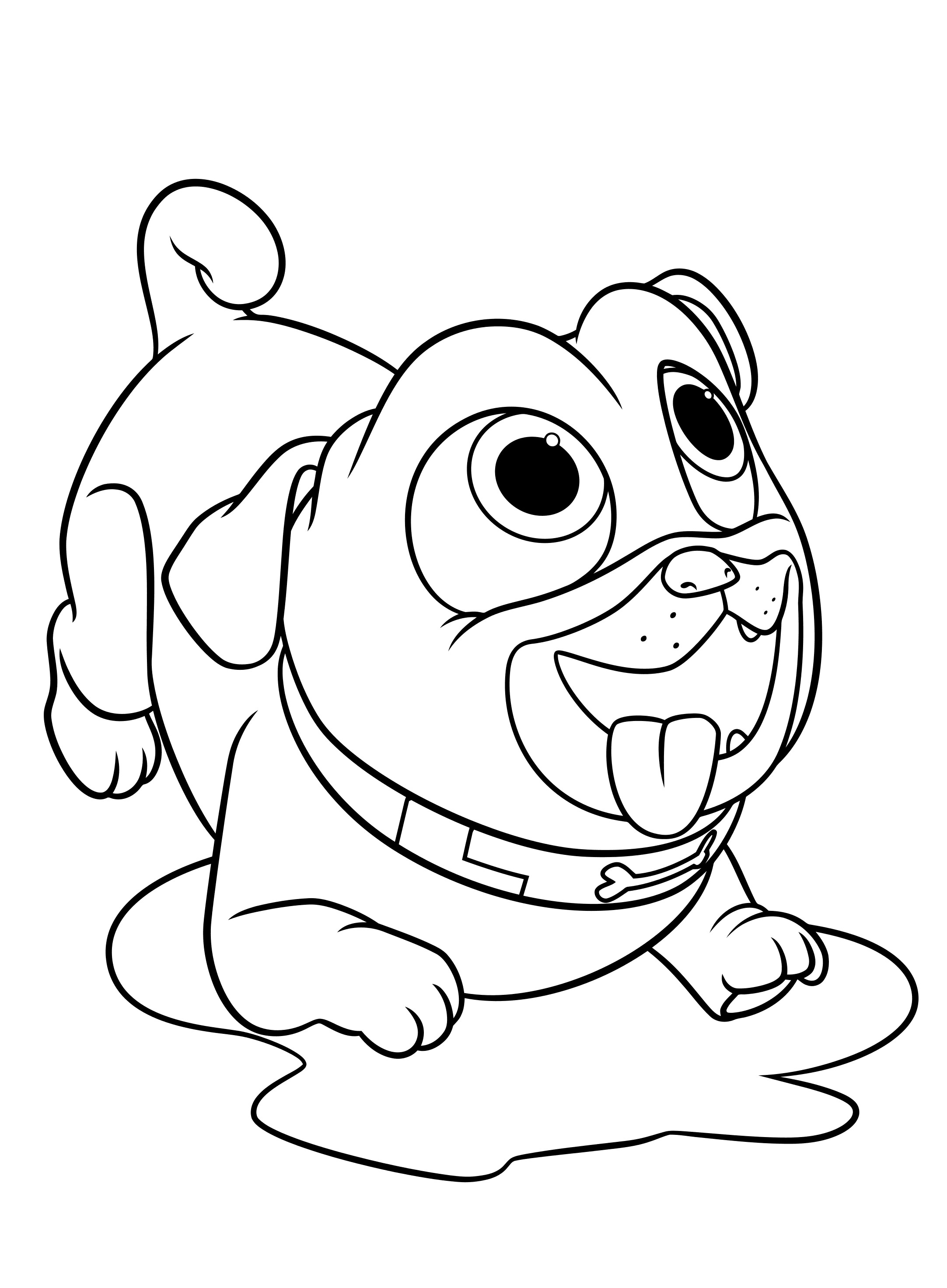 60 Printable Puppy Dog Coloring Sheets 32