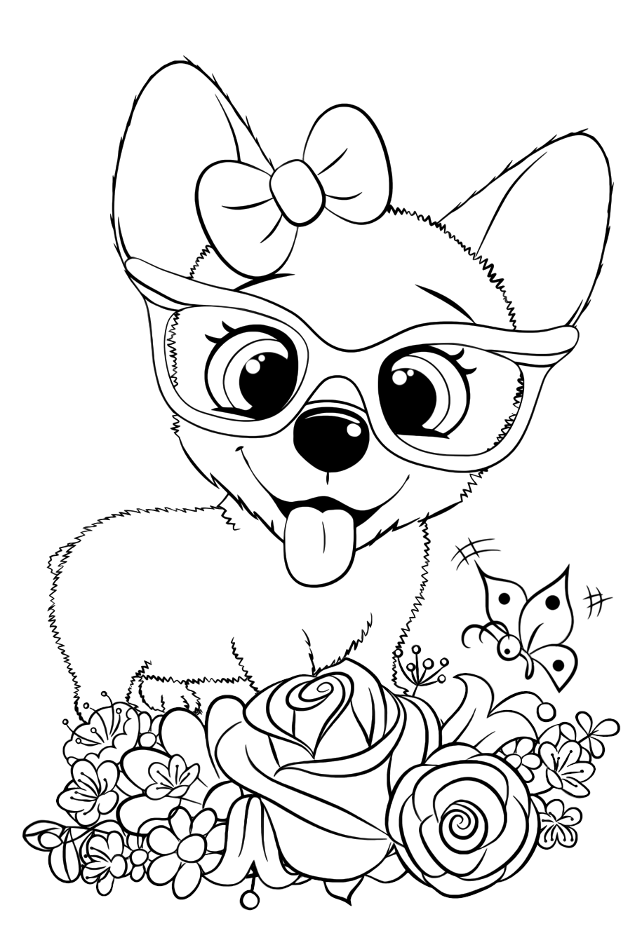 60 Printable Puppy Dog Coloring Sheets 35