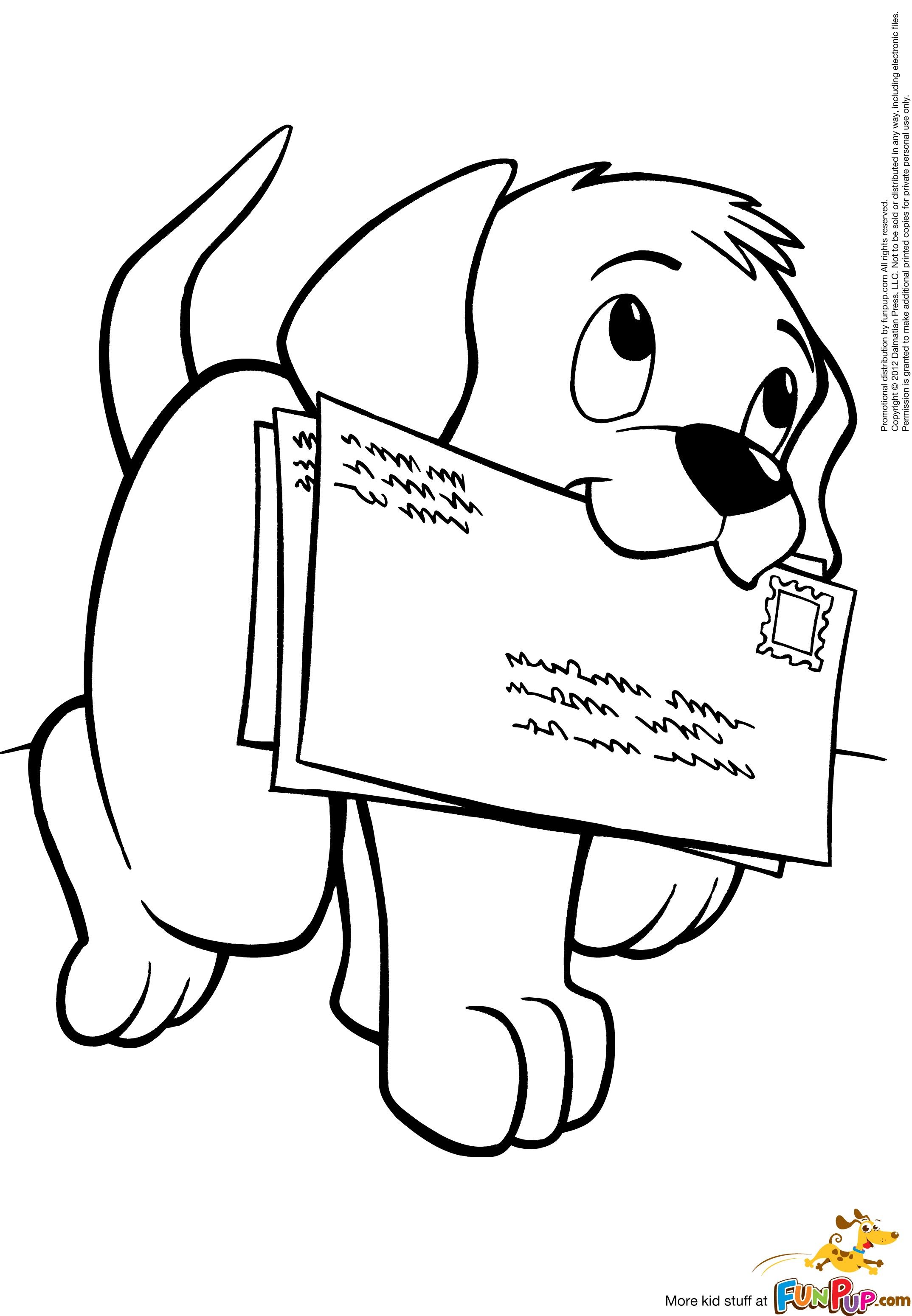 60 Printable Puppy Dog Coloring Sheets 36