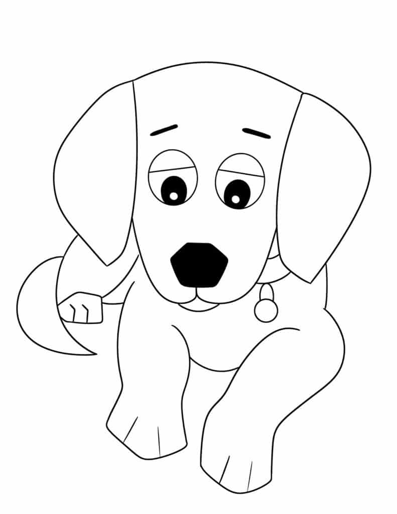 60 Printable Puppy Dog Coloring Sheets 37