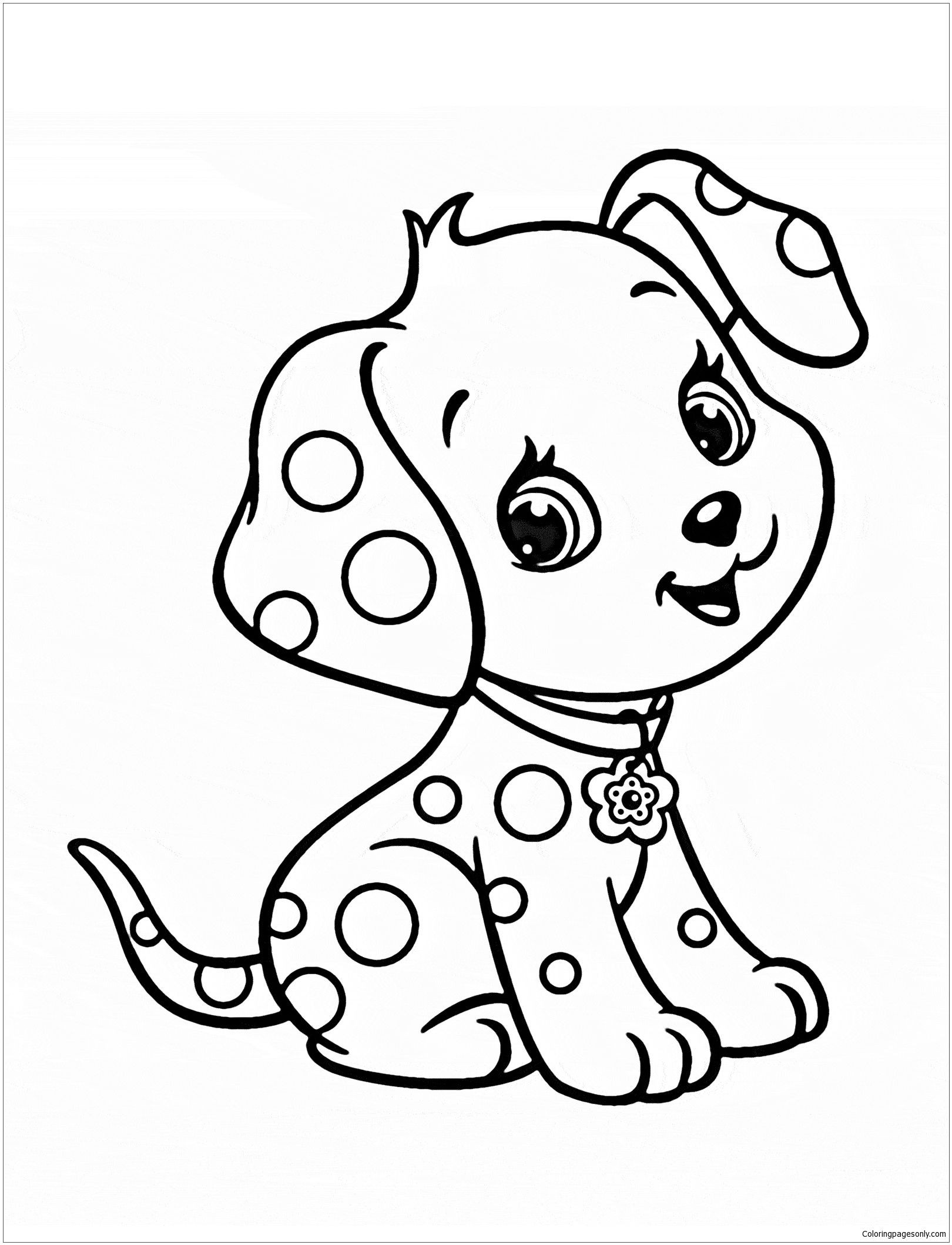 60 Printable Puppy Dog Coloring Sheets 54