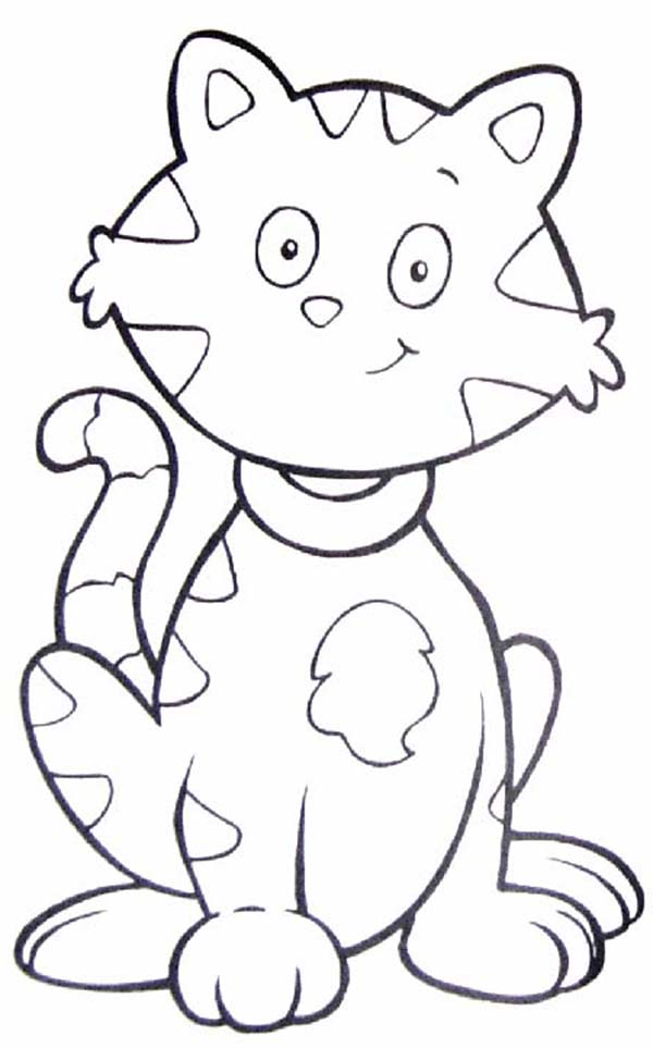 60 Printable Tabby Cat Coloring Page 55