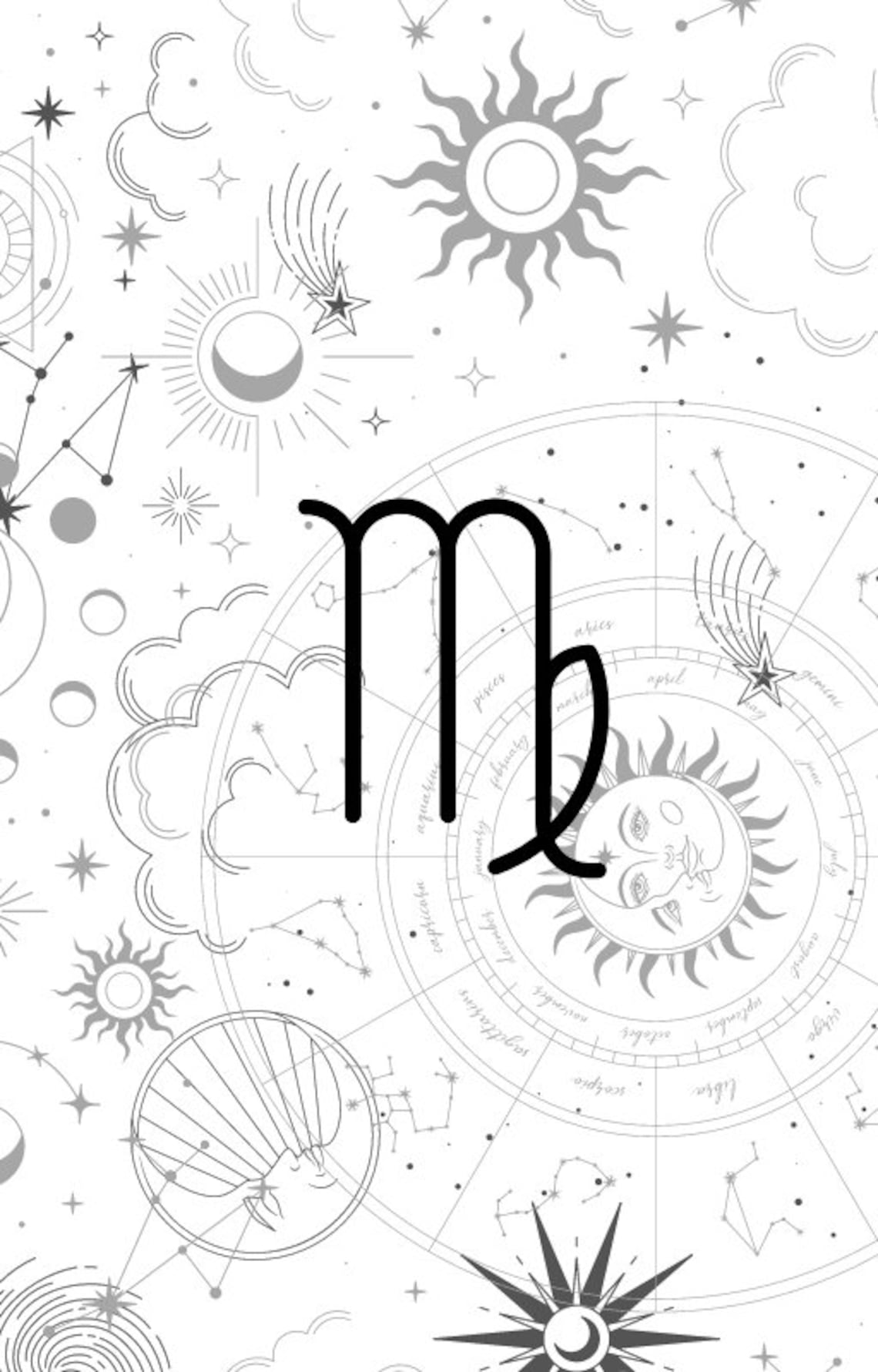 60 Printable Virgo Coloring Pages 26