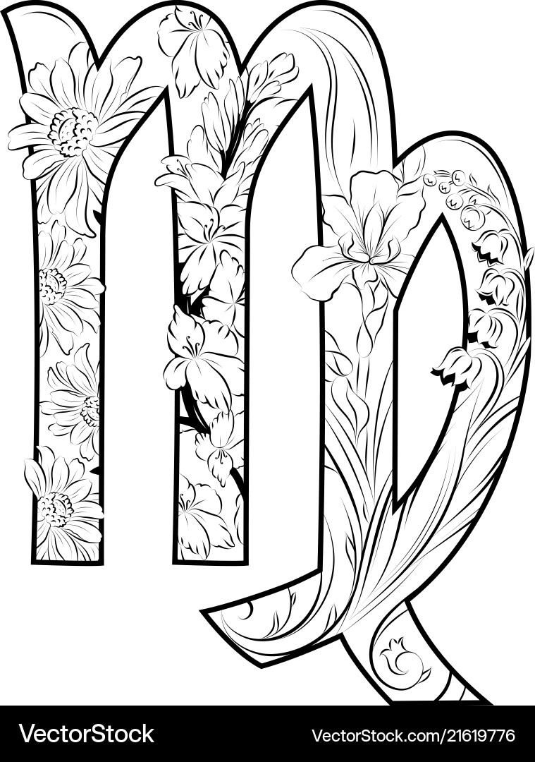 60 Printable Virgo Coloring Pages 27