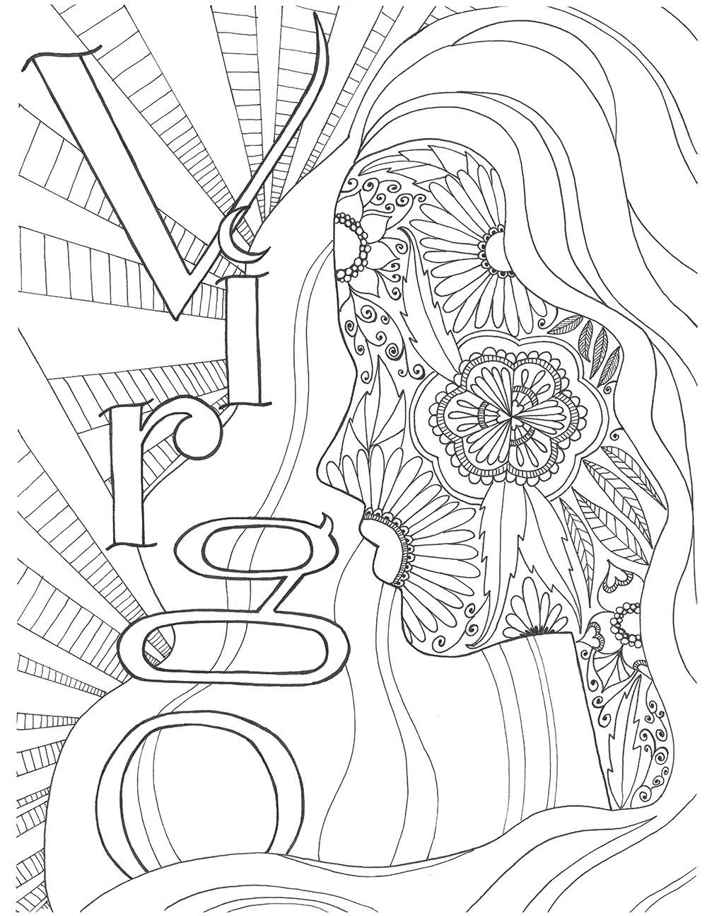 60 Printable Virgo Coloring Pages 42