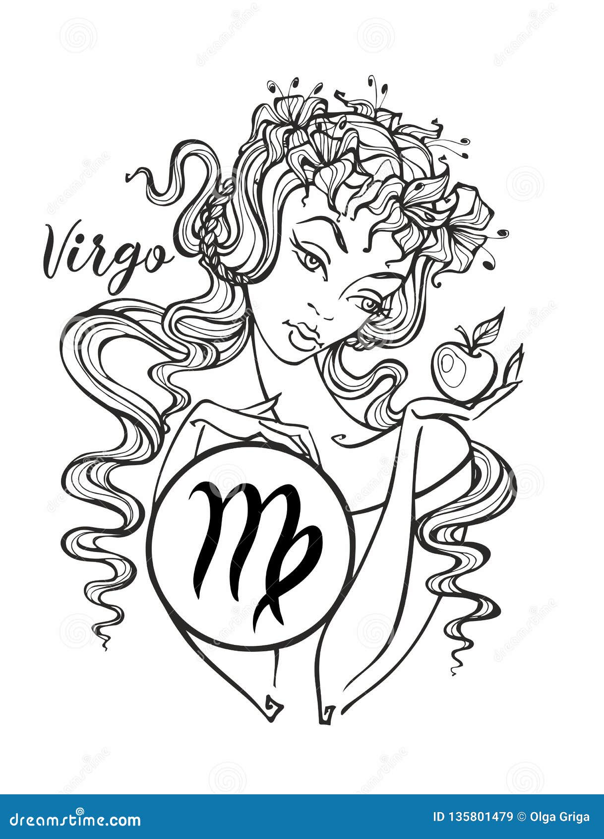 60 Printable Virgo Coloring Pages 44