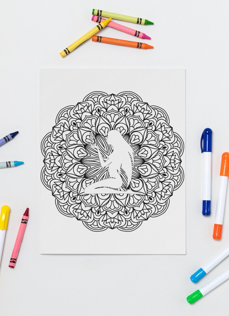 60 Printable Virgo Coloring Pages 52