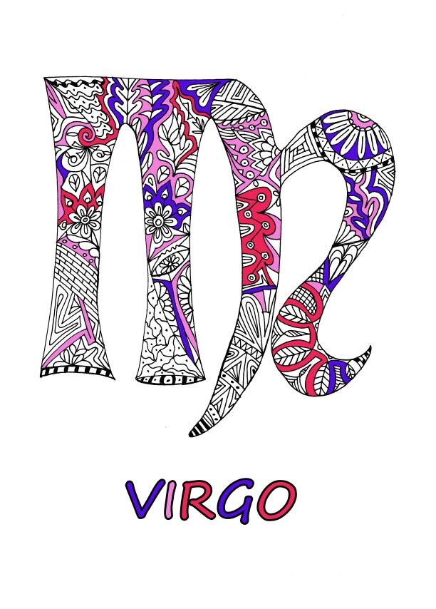 60 Printable Virgo Coloring Pages 57