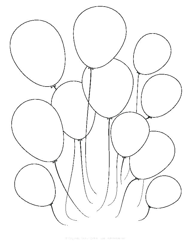 Get 85 Balloons Coloring Pages Ideas 12