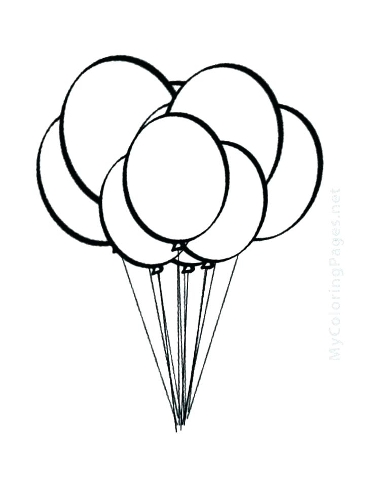 Get 85 Balloons Coloring Pages Ideas 2