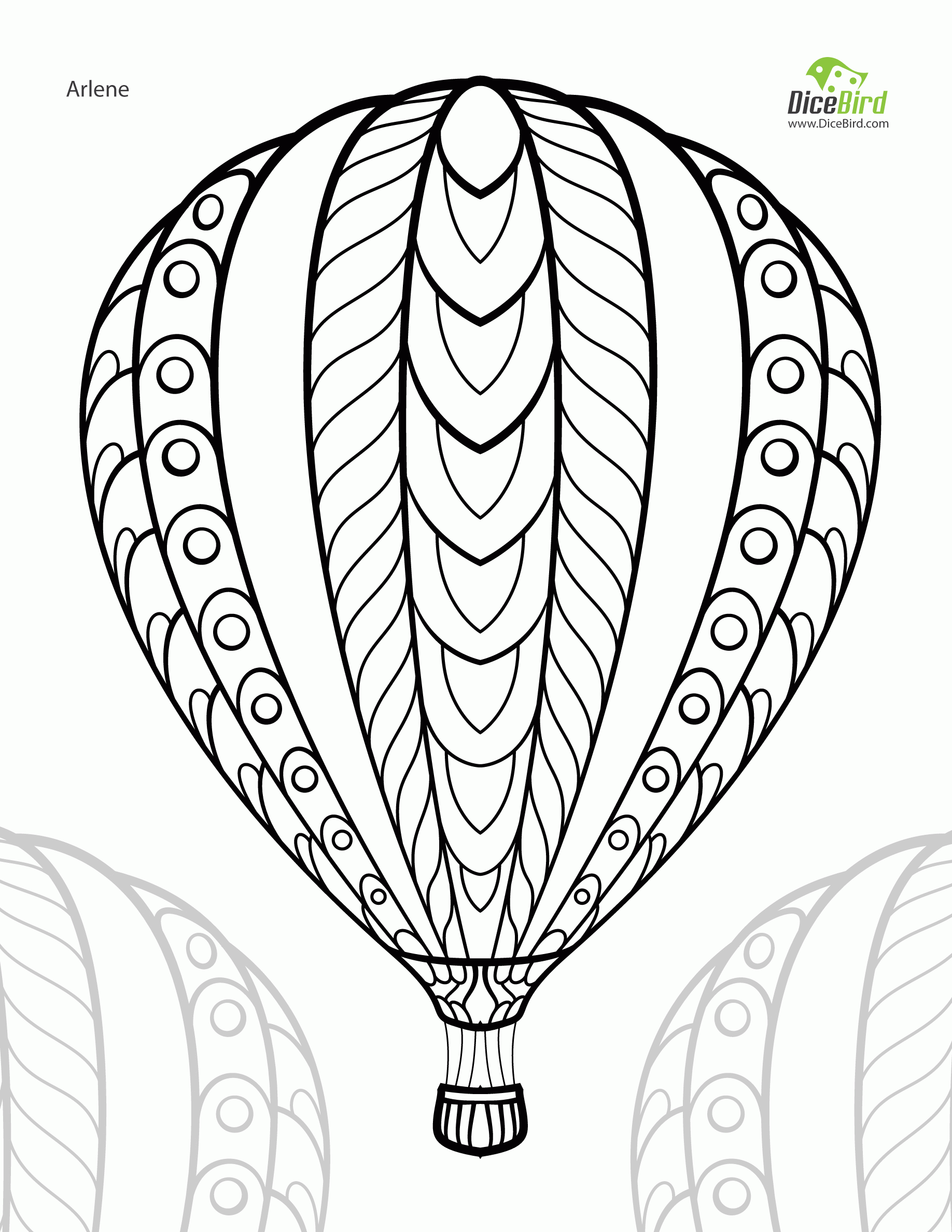 Get 85 Balloons Coloring Pages Ideas 22