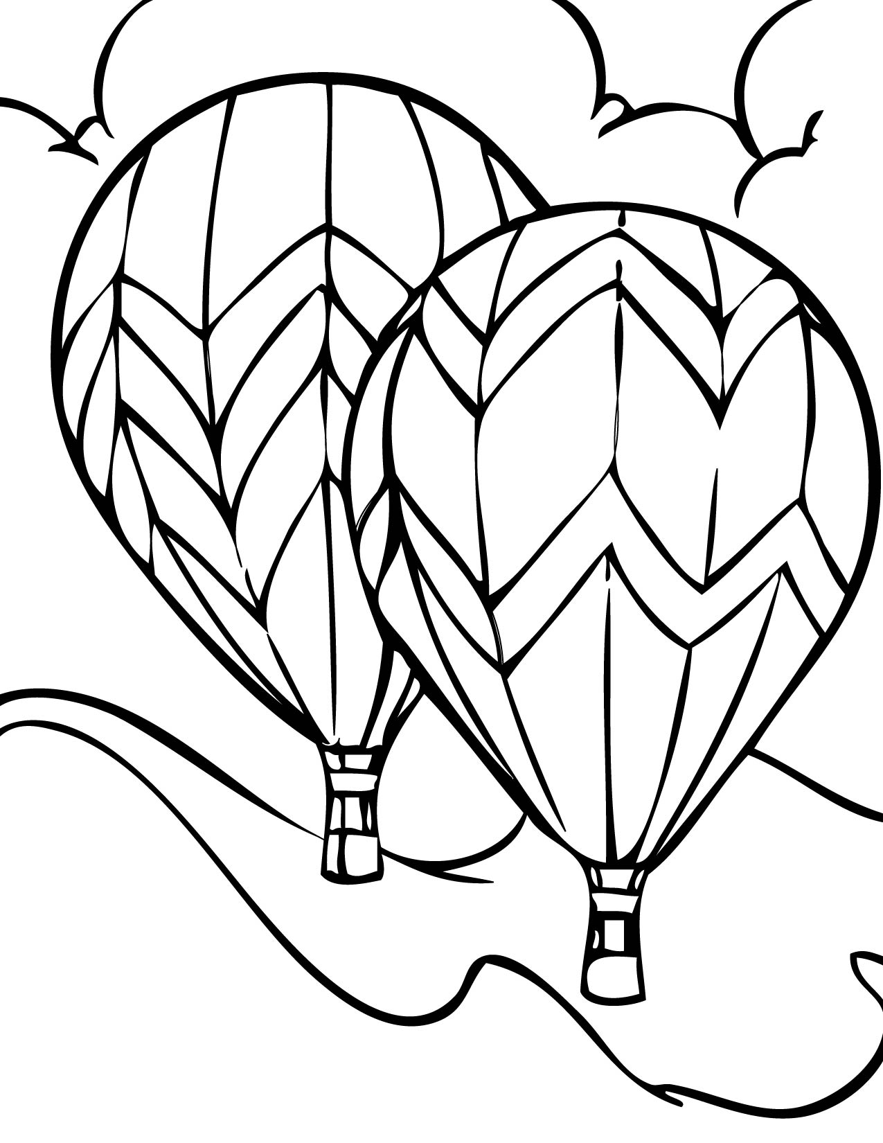 Get 85 Balloons Coloring Pages Ideas 3