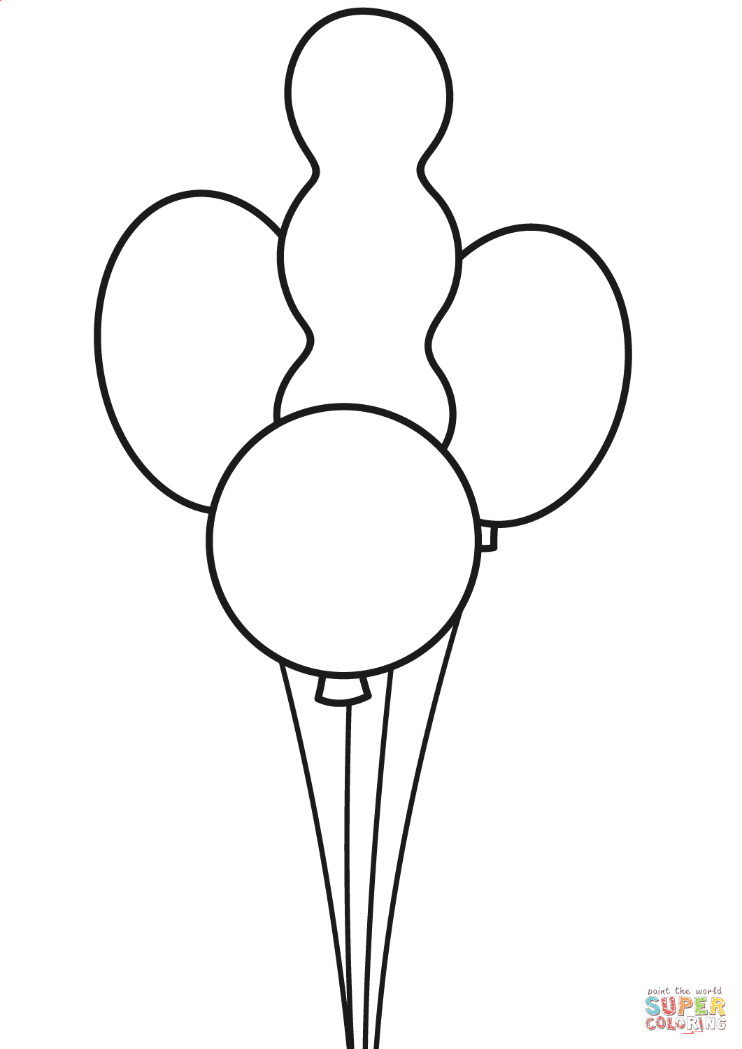 Get 85 Balloons Coloring Pages Ideas 52